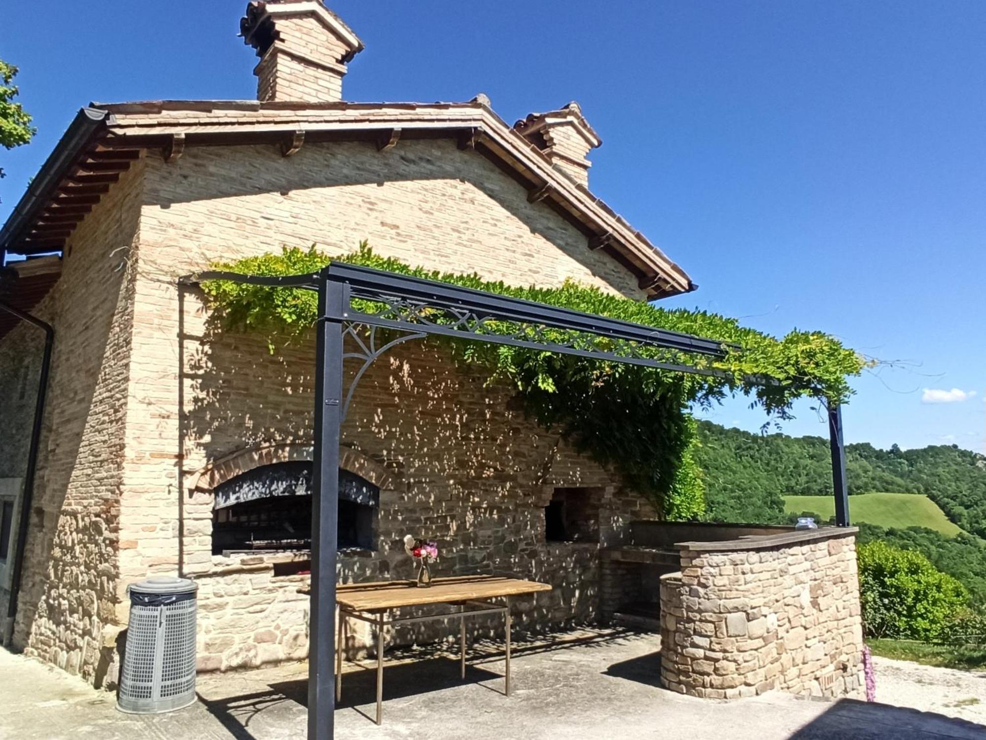 Ca' Gulino - Urbino - Villa Con Minipiscina In Borgo Antico Exterior foto